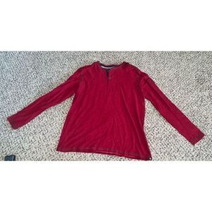 Modern Culture Men's Long sleeve red tee size‎ large